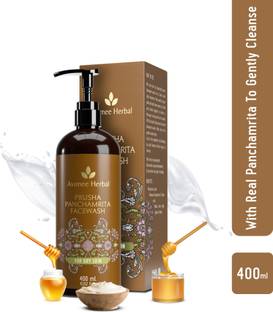 Avimee Herbal Prusha Panchamrita Facewash | Curd, Milk, Ghee, Honey, Jaggery Face Wash