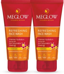 meglow Refreshing Facewash Men & Women for Deep Cleansing & Hydration | All Skin Types Face Wash