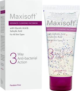 Maxisoft 3 way antibacterial |Advance cleansing facewash 100 ml Face Wash