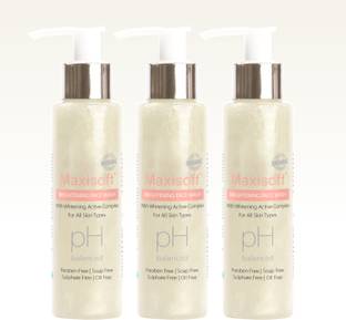 Maxisoft Brightening  | Bearberry & Green Tea | Paraben free Face Wash