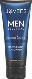 JOVEES Men Essential Advanced 4 in One Moisturising Face Wash