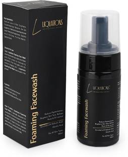 Liquations 1% Salicylic (BHA) & 1% Glycolic (AHA) Acid Foaming FaceWash for Acne-Prone & Oily Skin | Anti Acne Face Cleanser With LHA & BHA For Acne or Pimples | Women & Men Face Wash