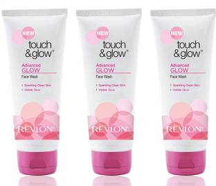 Revlon Touch & Glow Advanced Glow, 50g x 3 Face Wash