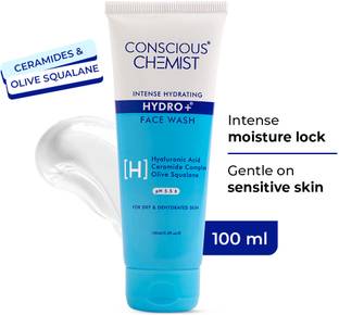 Conscious Chemist Gentle Hydrating  with Hyaluronic Acid | Cleanses & Revives Skin Face Wash