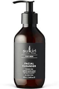 Sukin Men Facial Cleanser Face Wash