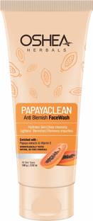 Oshea Herbals Papayaclean Anti Blemish  100grams Face Wash