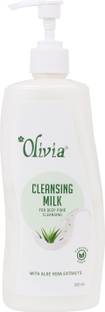 Olivia Aloevera Cleansing Milk Natural Face Wash