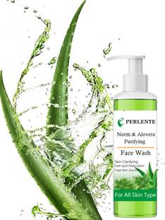 PERLENTE NEEM FRESH FACE WASH HELPS TO REDUCE PIMPLE & MARKS PARABEN FREE  ( Face Wash