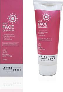 Little Dews Mild Face Cleanser with Hyaluronic Acid & Niacinamide – 100ml Face Wash