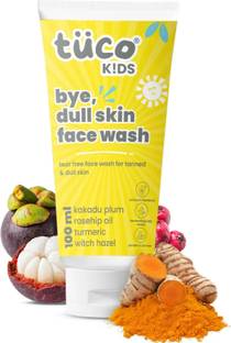 TuCo Kids Dull Skin Facewash with Kakadu Plum for clear, bright skin | 100ml Face Wash