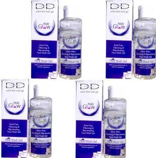 DOOMSDAY PARI GLOW FACE WASH ACNE FREE ,CLEANSING GIVE GLOWING REFERSHING HEALTHY SKIN PACK OF 100g x 4 Face Wash