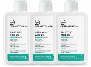 Dermatouch Salicylic Acid 2%  | For Acne & Oil Control | Suitable to All Skin Types | For both Men & Women Face Wash