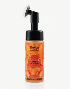 Deyga Vitamin C Foaming Facewash | Pigmentation Control | 2X Brightness | Anti-ageing Face Wash