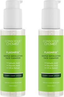 Conscious Chemist Daily  For Oily Acne Prone Skin - Pack of 2 Face Wash
