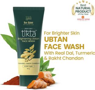 Nat Habit Skin Brightening for Women & Men De Tan Ubtan Face Wash