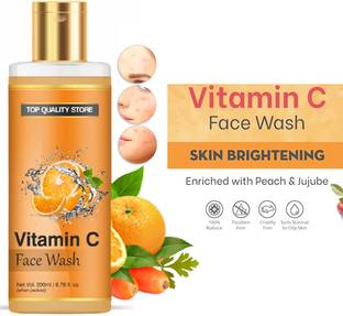Top Quality Store Vitamin C Foaming Oil Free Look Instant Glow Face Wash