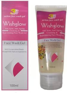 WISHGLOW Anti Acne||Anti Ageing|| face wash (PACK OF 1*100gm) Face Wash