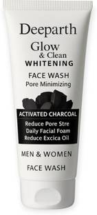 Deeparth Activated Charcoal Anti-Pollution for Deep Pore Cleaning, 200ml | Removes Dirt & Impurities | Suitable for Acne Prone Skin | CFW019 Face Wash