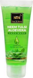 NTN Neem Tulsi Aloevera For Remove Pimple | Acne | Prevent Pigmetation ( All Day Use)  (100 ml) Face Wash