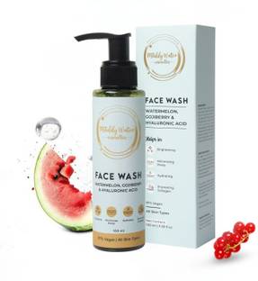Muddy Water Cosmetics Gel  with Hyaluronic Acid � Hydrates & Brightens 100ml| Gentle & Safe Face Wash