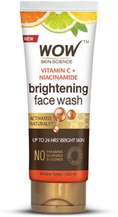 WOW SKIN SCIENCE Vitamin C & Niacinamide | For Brighter Glow | For All Skin Types Face Wash