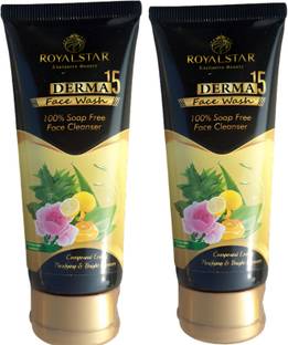Royalstar Derma 15  for Skin Purifier Gel with Vitamin E&C 100% Herbal Ayurvedic Face Wash