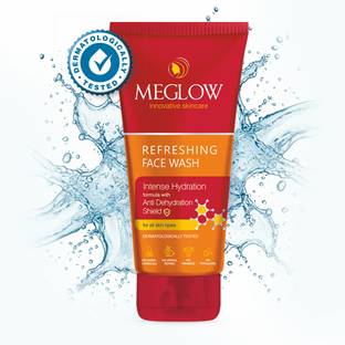 meglow Refreshing Facewash Men & Women for Deep Cleansing & Hydration | All Skin Types Face Wash