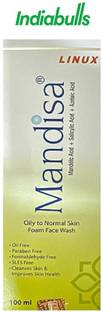 indiabulls Mandisa Oily To Normal Skin Foam  Face Wash
