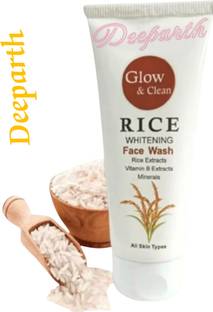 Deeparth Nourish Your Skin with Rice Water Beads - The Natural Hydrator,Naturals Radiance Rice, Enriched With Skin Brightening RFW036 Face Wash