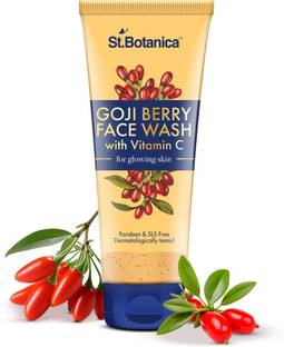 St.Botanica Goji Berry with Vitamin C for Glowing Skin, Paraben & SLS Free Face Wash