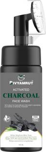 DIVYAMRUT Activated Charcoal Skin Purifying+Deep Detox Face Face Wash