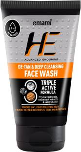 HE De-Tan & Deep Cleansing  | For All Skin Types Face Wash