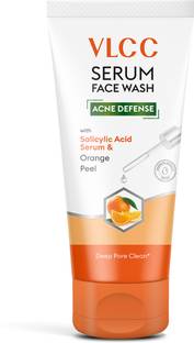 VLCC Serum Facewash with Salicylic Acid Serum & Orange Peel for Deep Pore Clean Face Wash