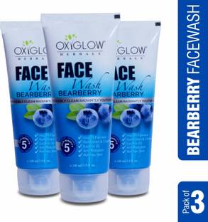 OXYGLOW BEARBERRY & GRAPE FAIRNESS FACE WASH PACK OF 3 300 ML Face Wash