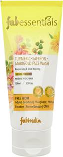 fabessentials Turmeric Saffron Marigold  Face Wash