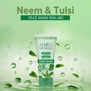 Adven Naturals FACEWASH WITH Aloevera, Berberis, Calendula, Neem & Tulsi New Face Wash