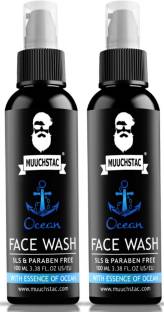 MUUCHSTAC Ocean for Men, Fights Acne & Pimple, Skin Brightening, All ...