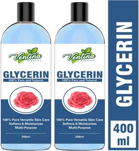Ventina Organics 100% Pure & Natural Glycerine for Beauty, Hair and Skin Care Face Wash