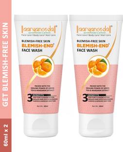 Aaryanveda Blemishend Whitening & Fairness For All Skin Type Pack of 2 Face Wash