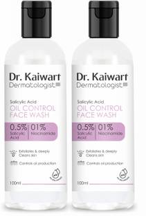 Dr. Kaiwart Salicylic Acid Facewash, Deeply Cleanses, Exfoliates and Prevents Acne Face Wash