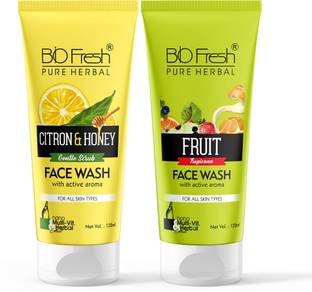 Biofresh Pure Herbal Fruit & Citron Honey  Face Wash