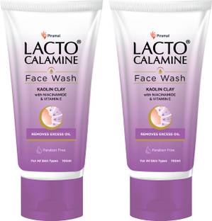 Lacto Calamine  with Kaolin Clay for Oily Skin Face Wash