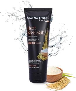 Maria Ross Rice water face wash with vitamin E for Skin Brightening and Korean Glass Skin Face Wash