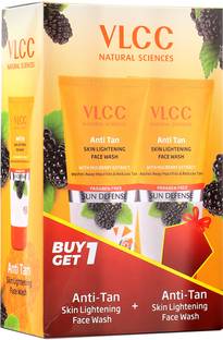 VLCC Anti Tan Skin Lightening  - Buy One Get One Face Wash