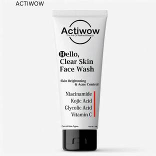 ACTIWOW Hello  for All Skin Types with Refreshing Face Wash