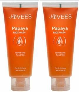 JOVEES Papaya  (Pack of 2) Face Wash