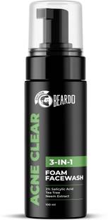 BEARDO Acne Clear Foam Face Wash