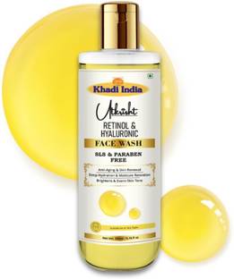 Utkrisht Khadi Retinol & Hyaluronic  for Anti Aging, Fine Lines & Wrinkles Face Wash