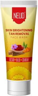NEUD Skin Brightening Tan Removal  for Men and Women - 1 Pack (70ml) Face Wash