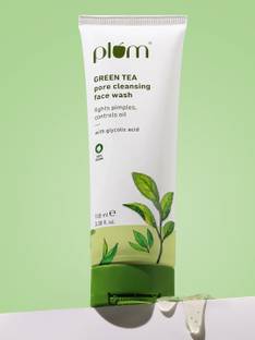 Plum Green Tea For Oily, Acne-Prone Skin | Controls Oil, Fights Pimples | Non-Drying Face Wash